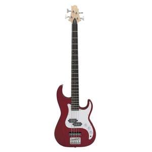 Greg Bennett Corsair CR-1MR Metallic Red Electric Bass Guitar